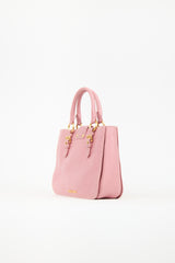 Miu Miu Leather Medium Madras Tote