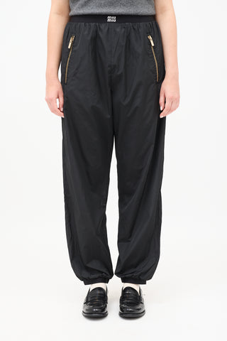 Miu Miu Silk Technical Jogger