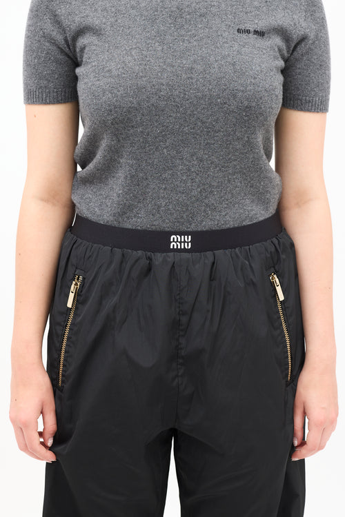 Miu Miu Silk Technical Jogger