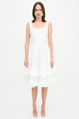 Molly Goddard Bubble Hem Dress