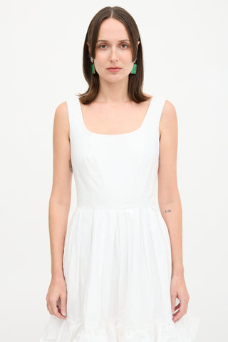 Molly Goddard Bubble Hem Dress