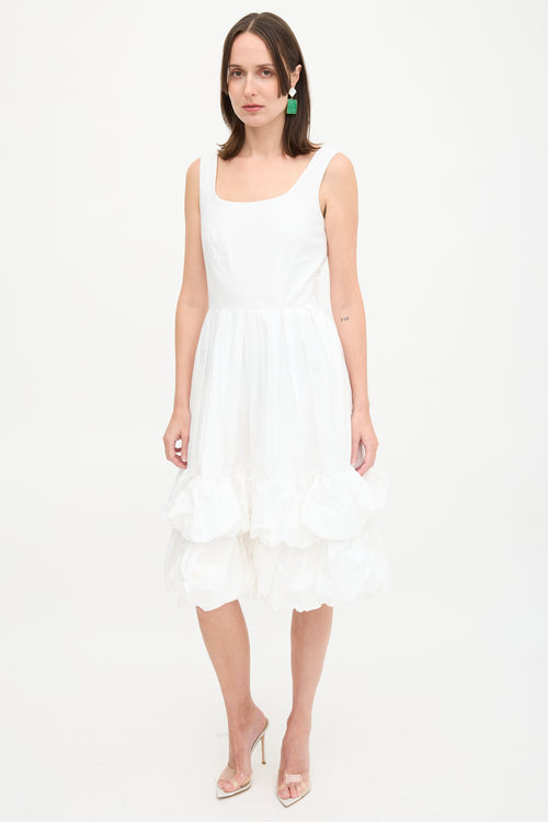 Molly Goddard Bubble Hem Dress