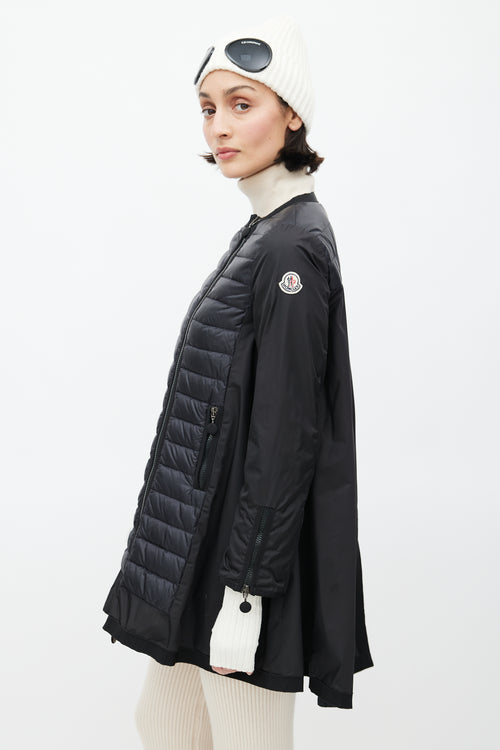 Moncler Black Arielle Giubotto Quilted Down Jacket