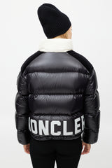 Moncler Black & Cream Chouelle Down Jacket