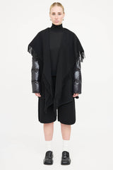 Moncler Down Shawl Jacket