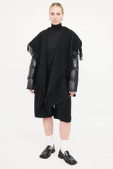 Moncler Down Shawl Jacket