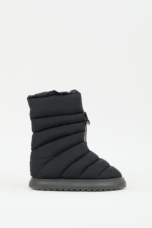 Moncler Black Gaia Snow Boot