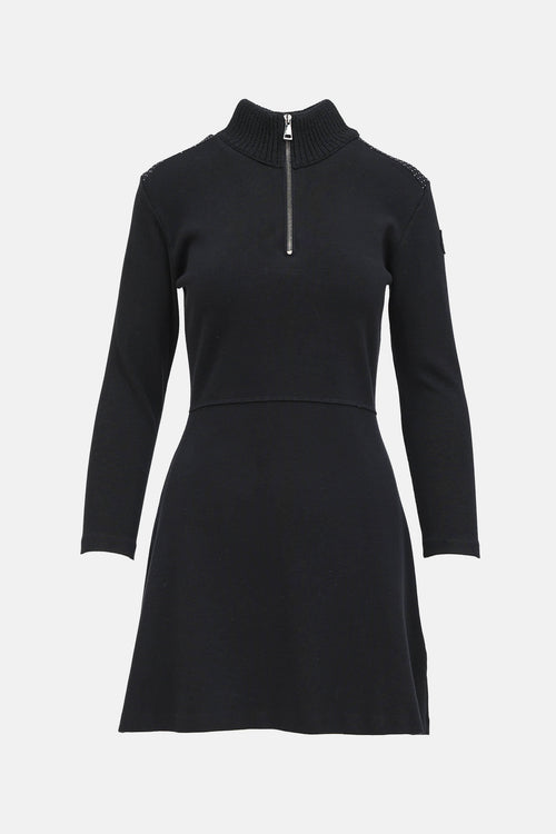 Moncler Studded Knit Dress