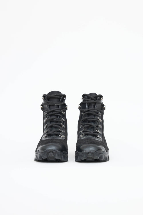 MonclerSuede Helis Ankle Boots