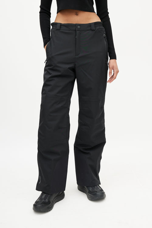 Moncler Black Insulated Snow Pant