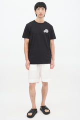 Moncler Black Patch Logo T-Shirt