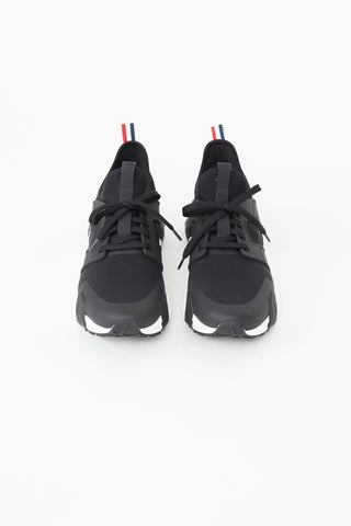 Moncler Black Neoprene Lunarove Sneaker