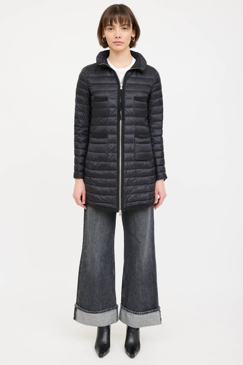 Moncler Bogue Down Four Pocket Coat