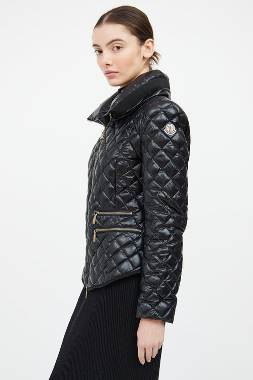 Moncler Black Down Guery Jacket