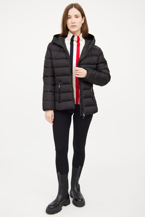 Moncler Black Tetra Down Puffer Jacket