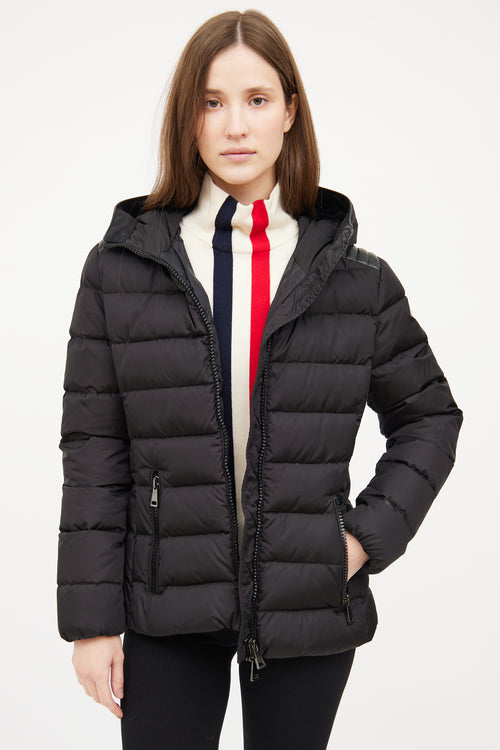 Moncler Black Tetra Down Puffer Jacket