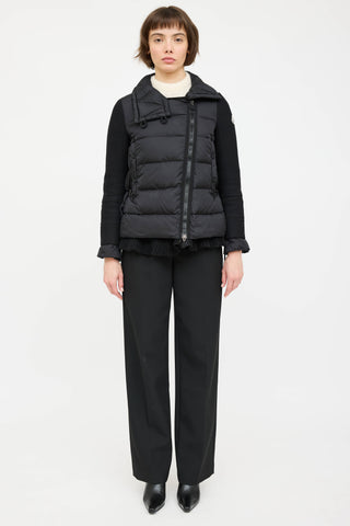 Moncler Laurine Down Knit Jacket