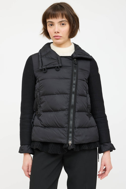Moncler Laurine Down Knit Jacket