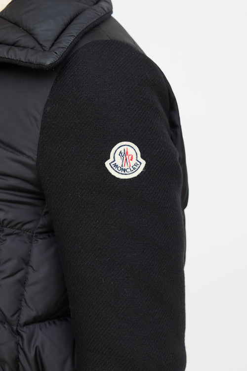 Moncler Laurine Down Knit Jacket