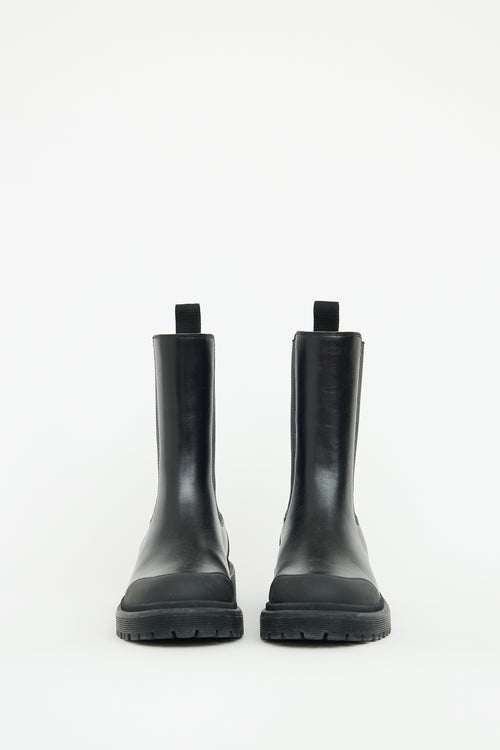 Moncler Black Patty Chelsea Boot