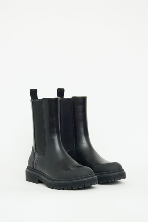 Moncler Black Patty Chelsea Boot