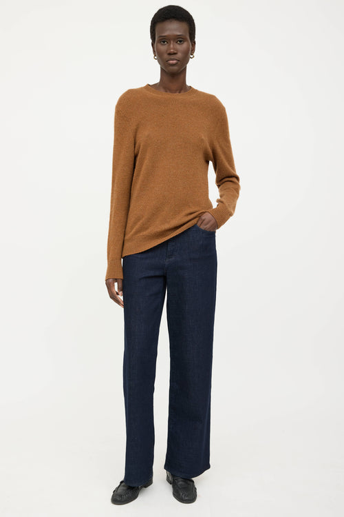 Moncler Striped Trim Knit Sweater