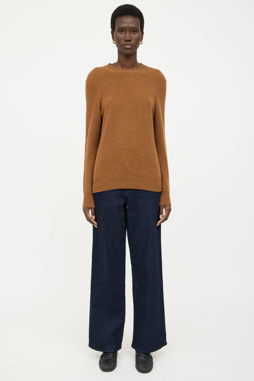 Moncler Striped Trim Knit Sweater