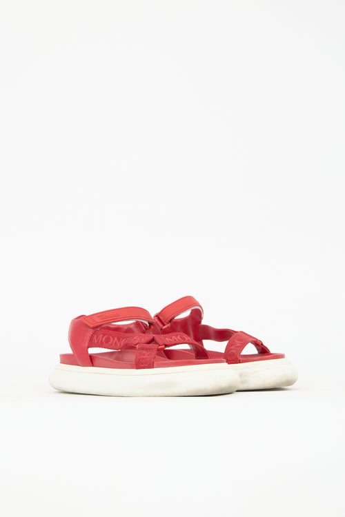Moncler Catura Platform Sandal