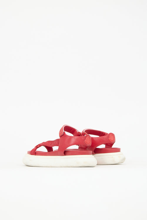 Moncler Catura Platform Sandal