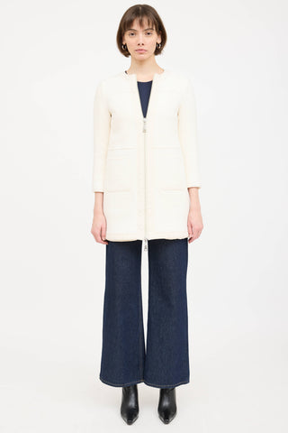 Moncler Freesia Reversible Down Coat