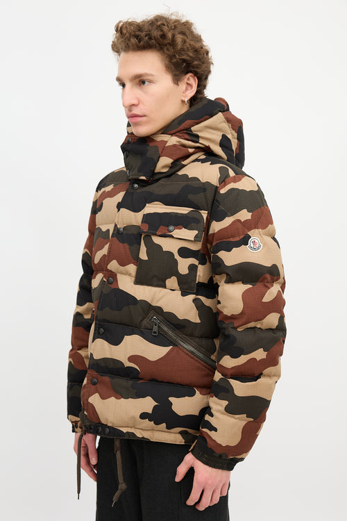 Moncler Down Camouflage Lioran Jacket