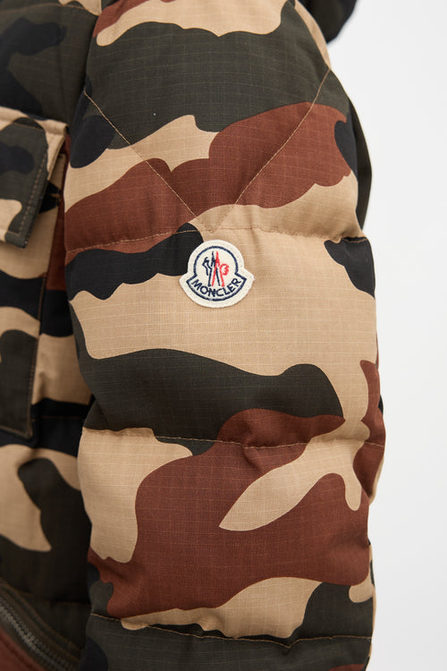 Moncler Down Camouflage Lioran Jacket