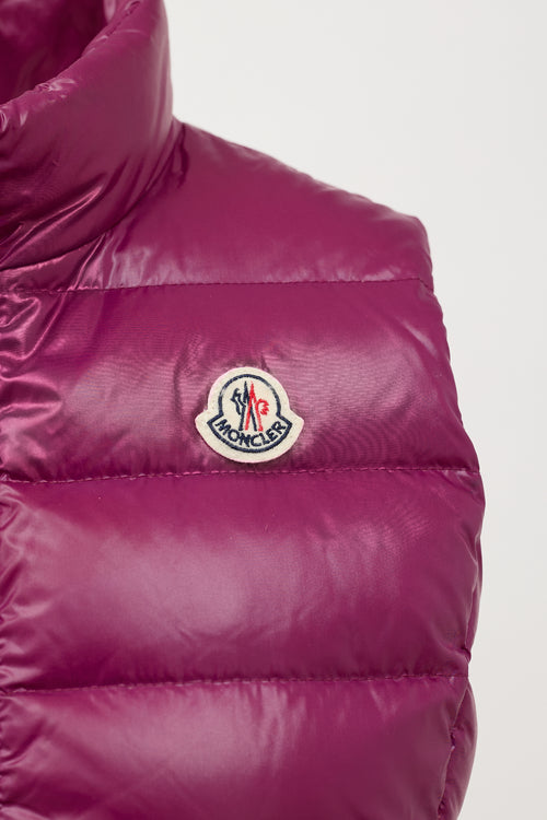 Moncler Down & Nylon Ghany Vest