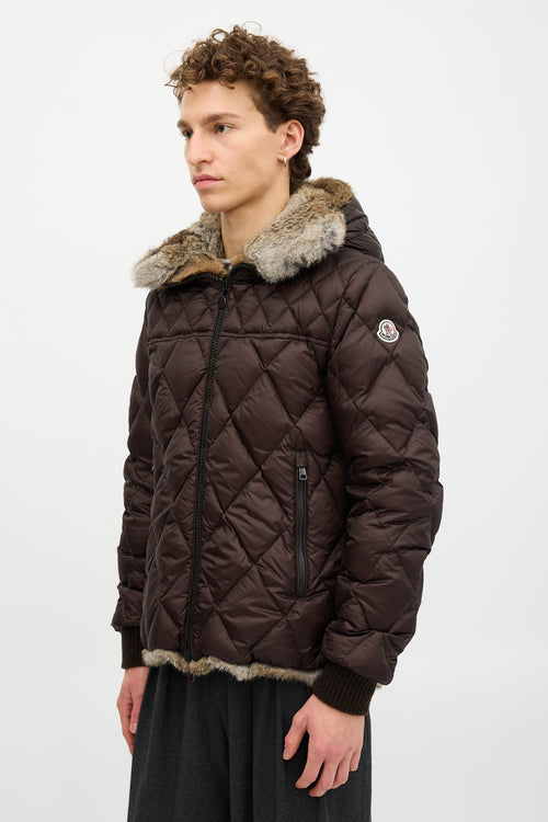 Moncler Down Bastogne Reversible Jacket