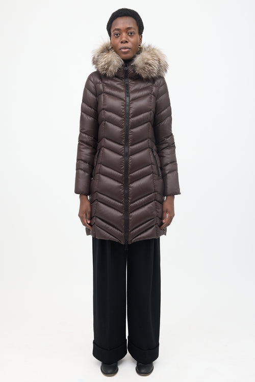 Moncler Down Fulmar Coat