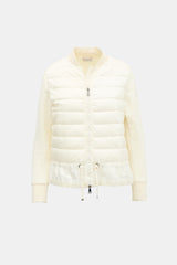 Moncler Down Peplum Cardigan