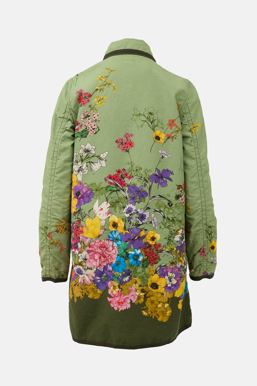 Moncler Floral Reversible Jacket