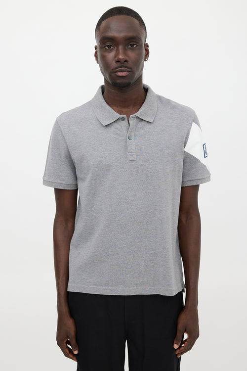 Moncler Gamme Bleu Polo Shirt