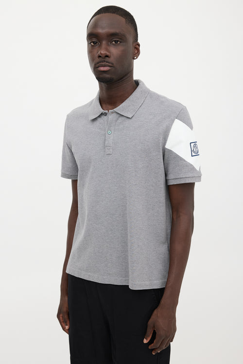 Moncler Gamme Bleu Polo Shirt