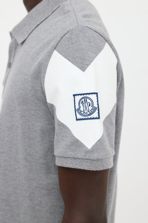 Moncler Gamme Bleu Polo Shirt