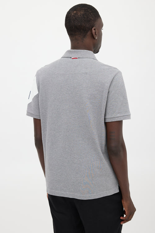 Moncler Gamme Bleu Polo Shirt
