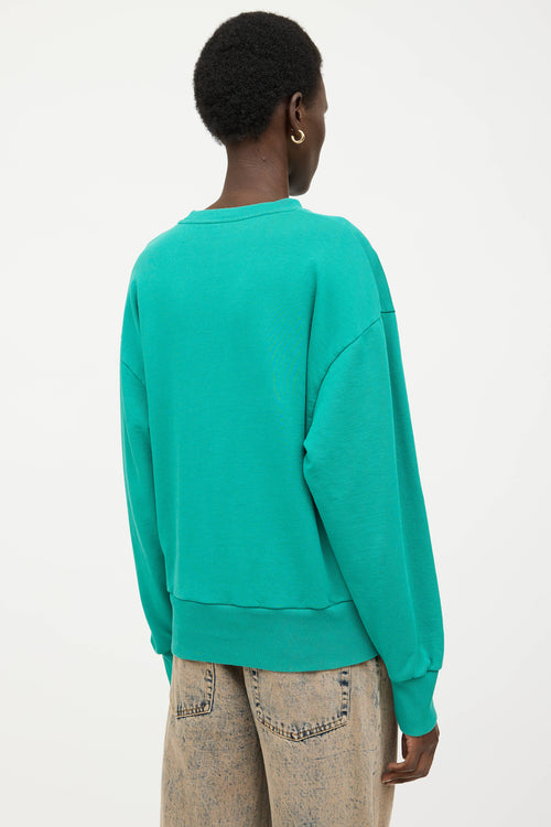 Moncler Boucle Logo Crewneck Sweatshirt