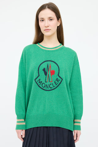 Moncler Wool Logo Sweater