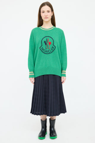 Moncler Wool Logo Sweater