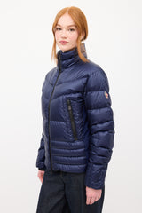 Moncler Grenoble Navy Down Canmore Puffer Jacket