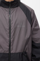 Moncler Grey & Black Hideki Reflective Jacket