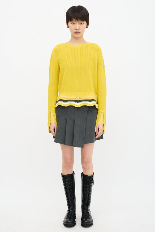 Moncler Knit Drawcord Sweater