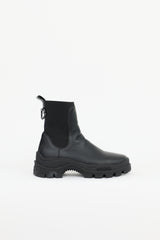 Moncler Leather Larue Chelsea Boot