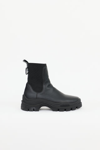 Moncler Leather Larue Chelsea Boot