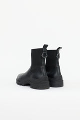 Moncler Leather Larue Chelsea Boot